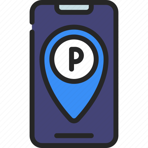Parking, app, park, application, vehicle icon - Download on Iconfinder