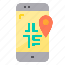 application, communication, location, map, mobile, phone