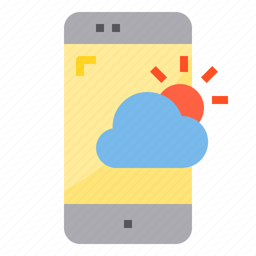 Application, communication, mobile, phone, weather icon - Download on Iconfinder