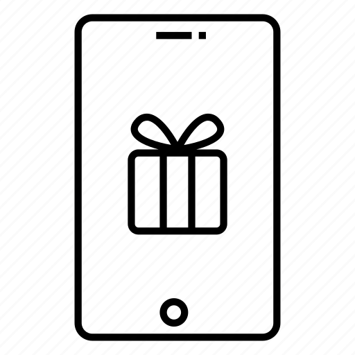 Box, gift, mobile, smartphones icon - Download on Iconfinder