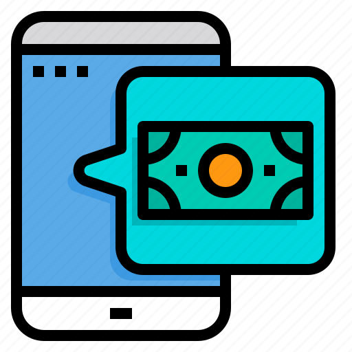 Money, mobile, banking, payment, app, application icon - Download on Iconfinder