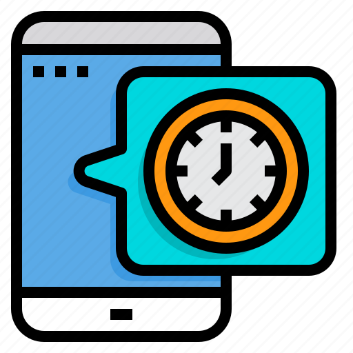 Time, clock, app, mobile, application icon - Download on Iconfinder