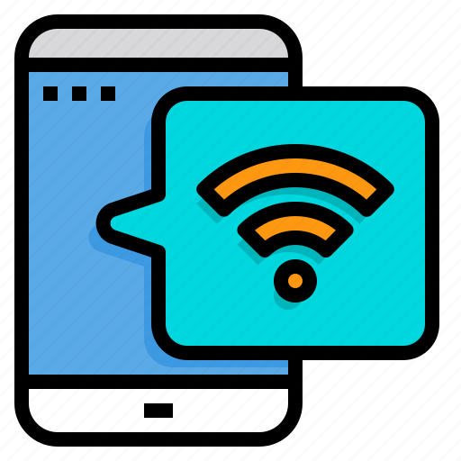 Wifi, signal, mobile, application, connection icon - Download on Iconfinder