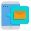 email, envelope, mail, mobile, application 