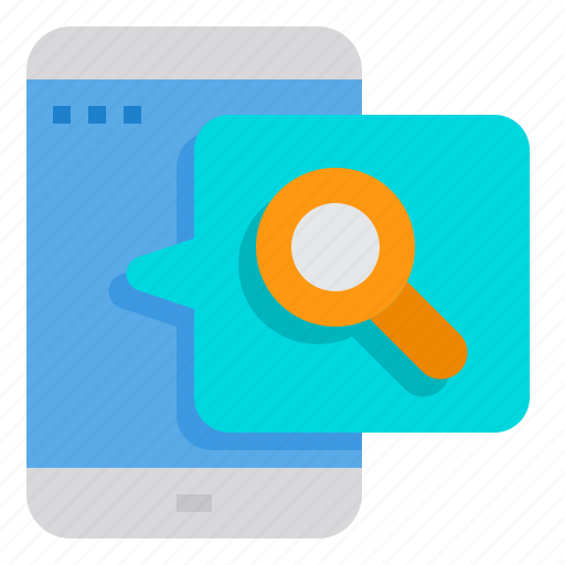 Search, magnifying, galss, research, mobile, application icon - Download on Iconfinder