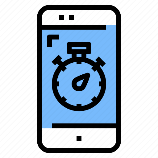 Stop, watch, app, application, online, time icon - Download on Iconfinder