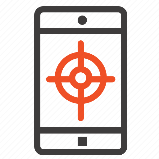 Application, mobile, target icon - Download on Iconfinder