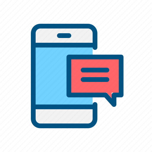 Chat, message, messenger, messenger app, mobile, smart phone icon - Download on Iconfinder