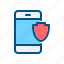 app, application, mobile, protection, safe, security, security icon 