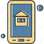application, home, house, mobile, property 