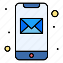 app, message, mobile, email