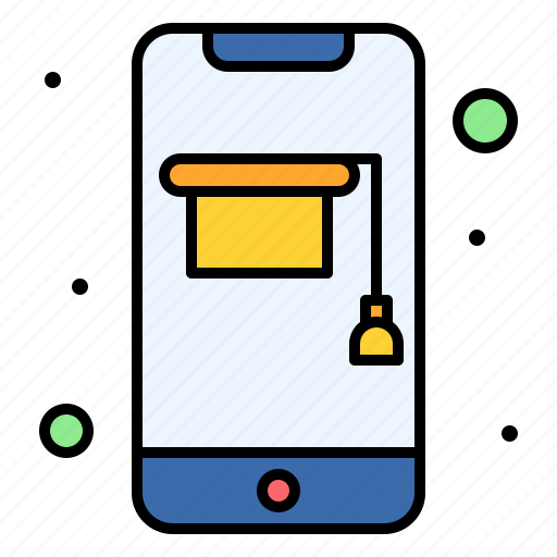 Education, learning, online, phone, training, app icon - Download on Iconfinder