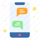 app, bubble, chat, instant, messenger