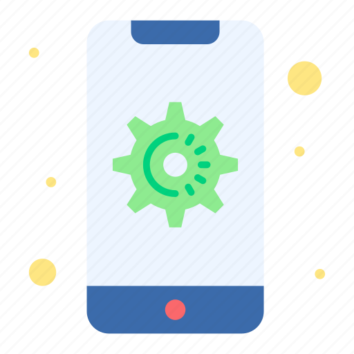 Gear, mobile, setting, device icon - Download on Iconfinder