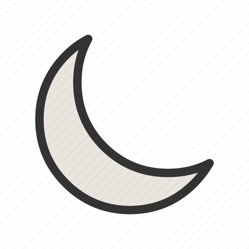 Cell, do not disturb, half moon, mobile profile, moon, night, silent icon - Download on Iconfinder