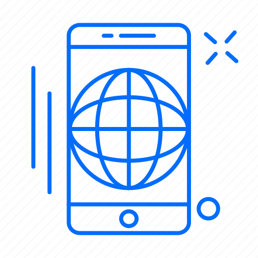 App, globe, mobile, phone icon - Download on Iconfinder