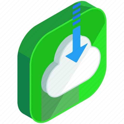 Application, apps, arrow, cloud, down, download, mobile icon - Download on Iconfinder