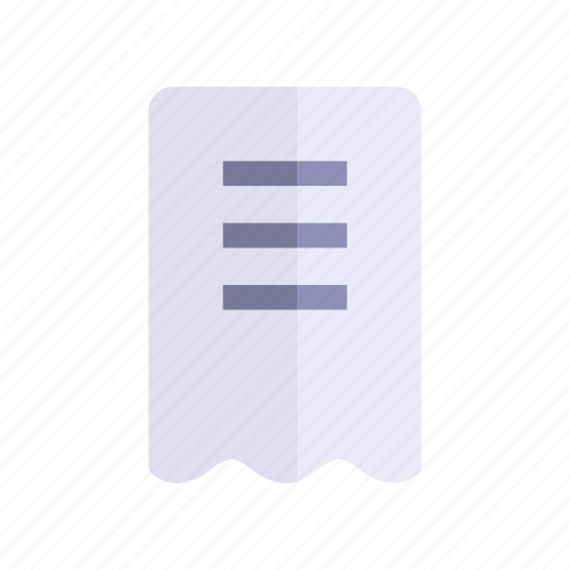 Reciept, document, page, sheet icon - Download on Iconfinder
