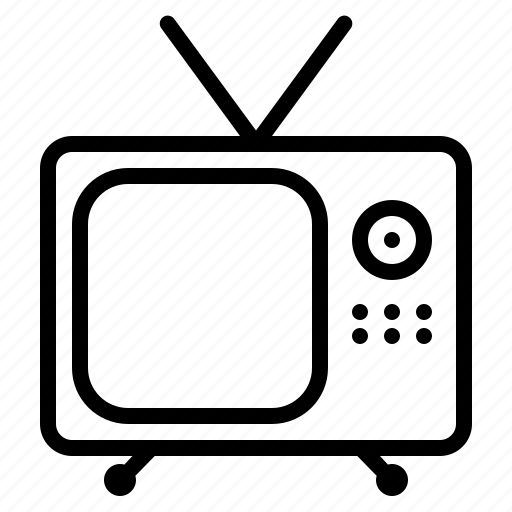 Device, electronic, monitor, television, tv icon - Download on Iconfinder