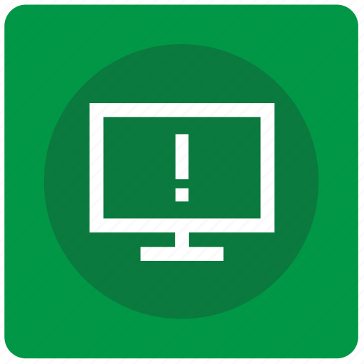 Attention, code, error, monitor, screen, source, warning icon - Download on Iconfinder