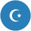 blue, islam, religion, round 
