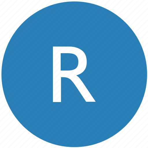 Keyboard, latin, letter, r, round, text, uppercase icon - Download on Iconfinder