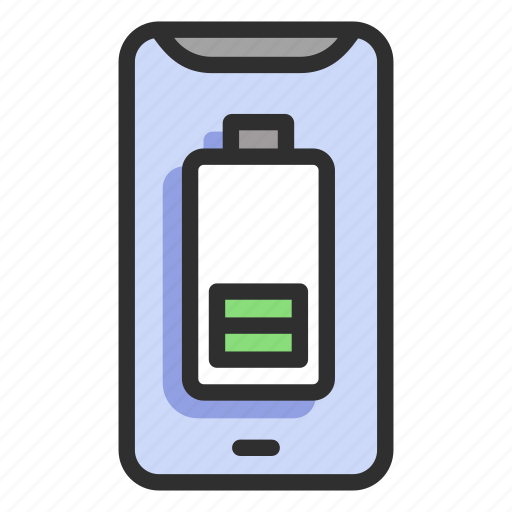 Low, battery, charge, energy, mobile, power icon - Download on Iconfinder