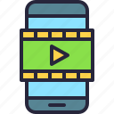 app, clip, gallery, mobile, movie, player, video