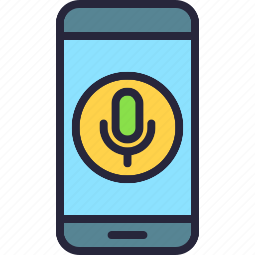 App, microphone, mobile, phone, record, voice icon - Download on Iconfinder