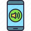app, mobile, music, phone, sound, volume