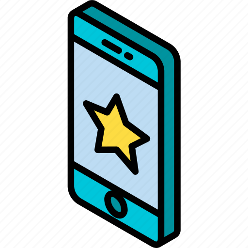 Device, favourite, function, iso, isometric, smartphone icon - Download on Iconfinder