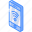 device, fi, function, iso, isometric, smartphone, wi 