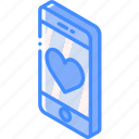 device, favourite, function, iso, isometric, smartphone