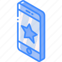 device, favourite, function, iso, isometric, smartphone