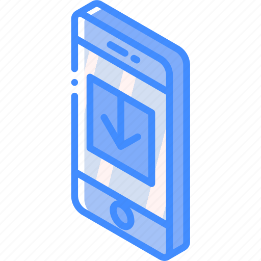 Device, download, function, iso, isometric, smartphone icon - Download on Iconfinder