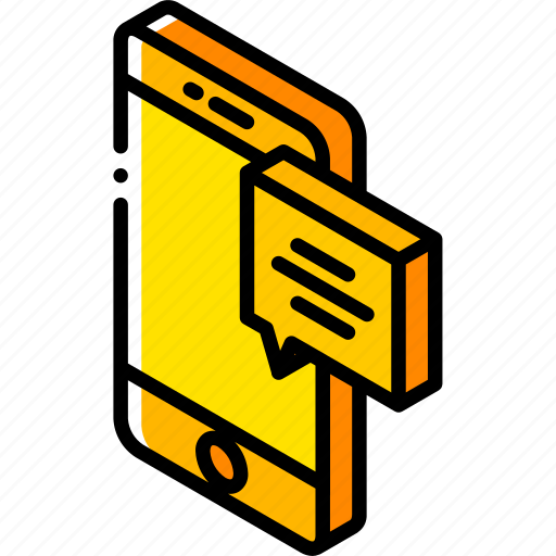 Device, function, iso, isometric, message, smartphone icon - Download on Iconfinder