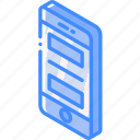 device, function, iso, isometric, layout, smartphone