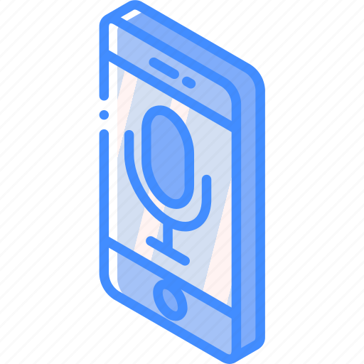 Device, function, iso, isometric, microphone, smartphone icon - Download on Iconfinder