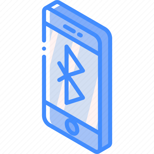 Bluetooth, device, function, iso, isometric, smartphone icon - Download on Iconfinder