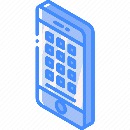 Apps, device, function, iso, isometric, smartphone icon - Download on Iconfinder