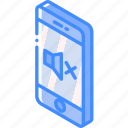 device, function, iso, isometric, mute, smartphone 