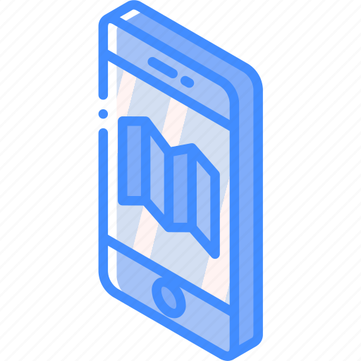 Device, function, iso, isometric, map, smartphone icon - Download on Iconfinder