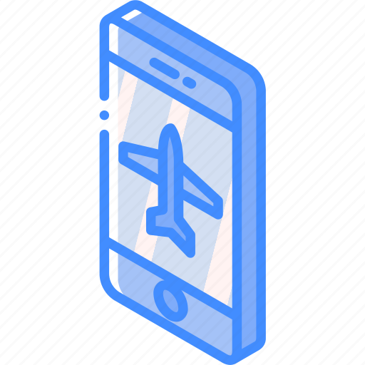 Aeroplane, device, function, iso, isometric, mode, smartphone icon - Download on Iconfinder