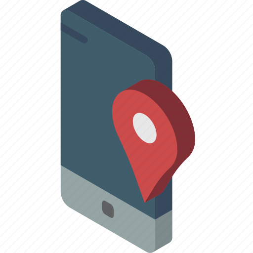 Device, function, iso, isometric, location, smartphone icon - Download on Iconfinder