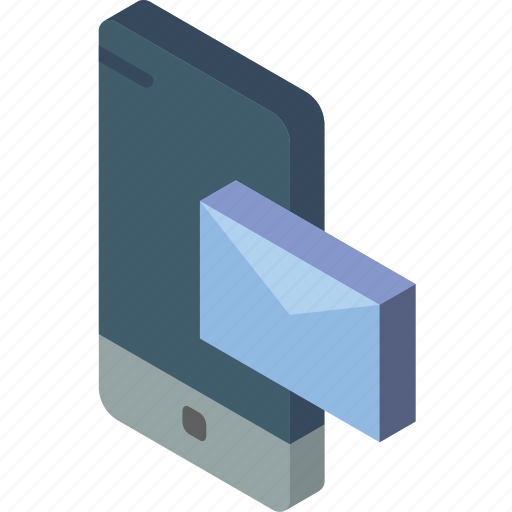Device, function, iso, isometric, mail, smartphone icon - Download on Iconfinder