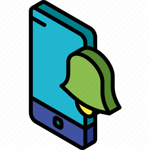 Alarm, device, function, iso, isometric, smartphone icon - Download on Iconfinder