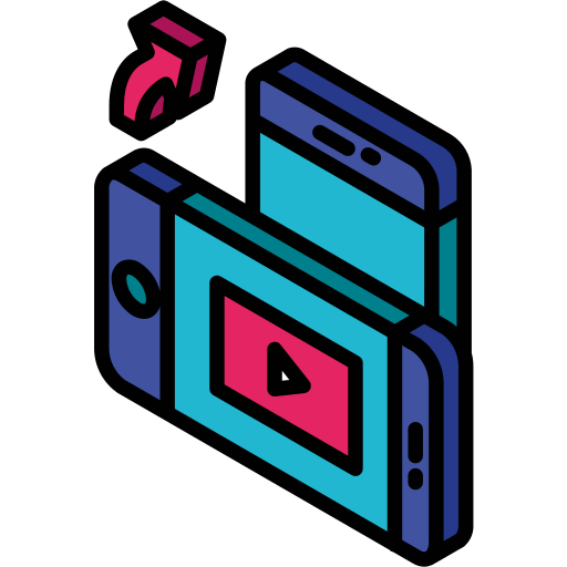 Device, function, iso, isometric, rotate, smartphone, video icon - Download on Iconfinder