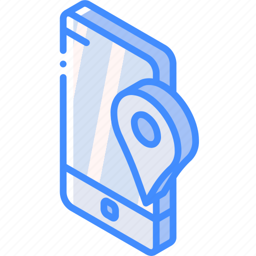 Device, function, iso, isometric, location, smartphone icon - Download on Iconfinder