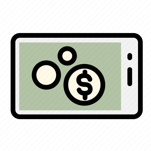 Mobile, money, online, currency, finance, marketing, payment icon - Download on Iconfinder