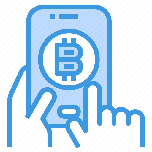Bitcoin, cryptocurrency, investment, mobile, payment icon - Download on Iconfinder